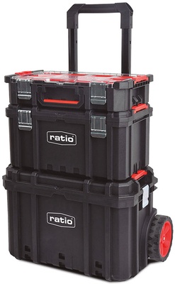 Caja herramientas Taller movil modular RATIO 3 en 1 